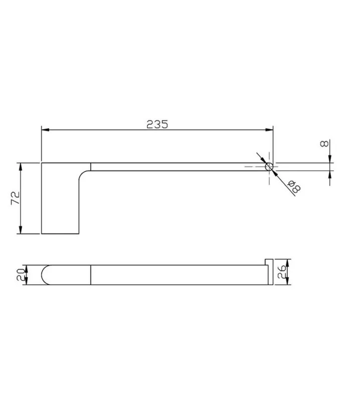 Cora Towel Bar Specification