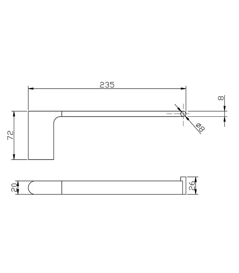 Cora Towel Bar Specification