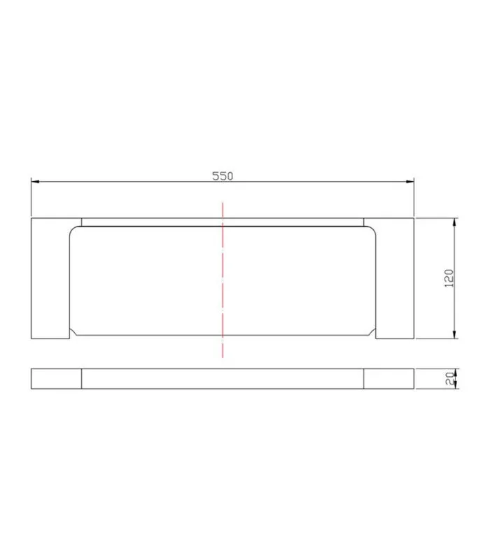 Eden Metal Shelf - Specification