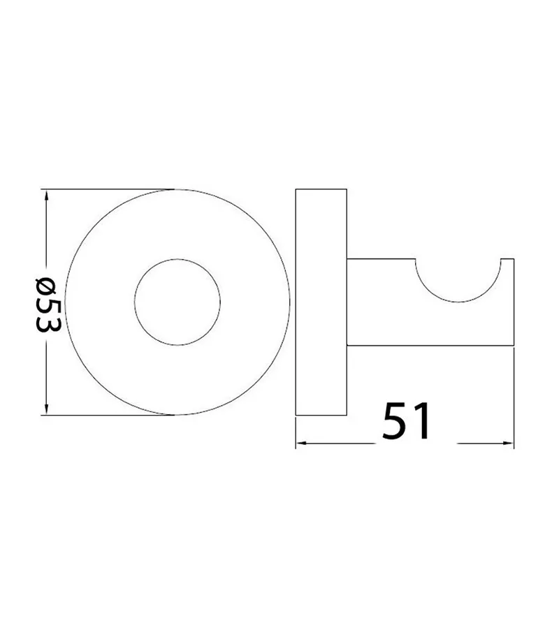 Specification For Opus Robe Hook