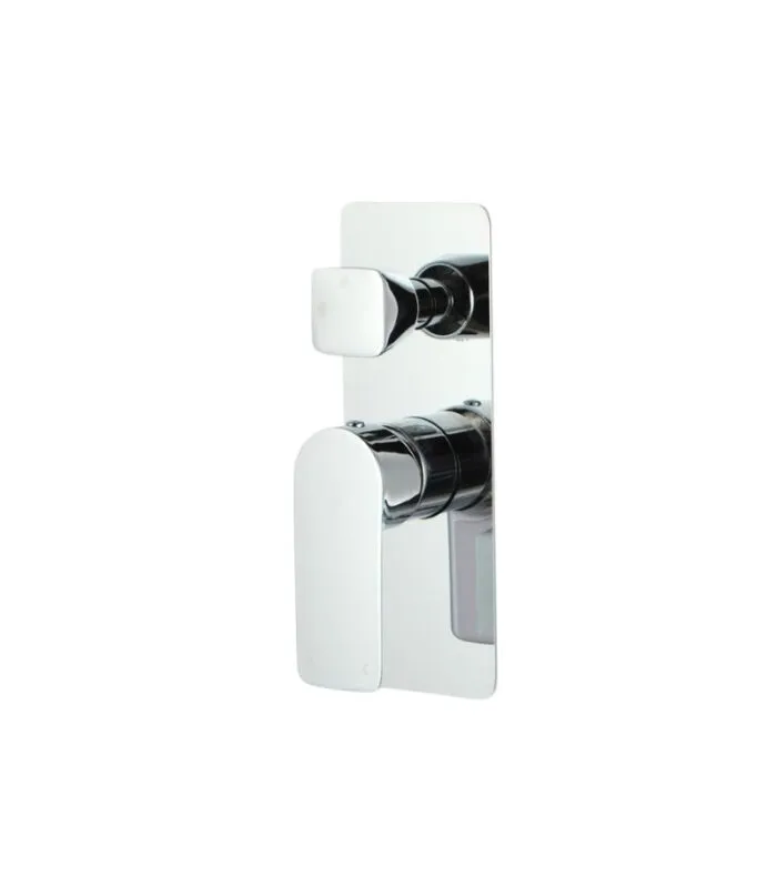 VOG Brass Wall Mixer with Diverter - Chrome