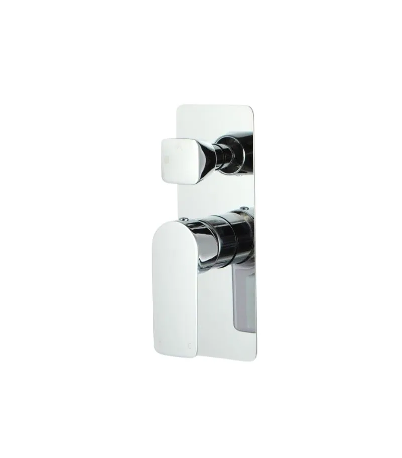 VOG Brass Wall Mixer with Diverter - Chrome