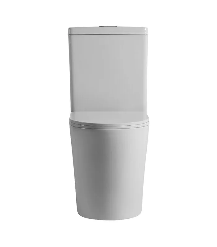 Reno 026 Tornado Wall Faced Toilet - Gloss White Frontview