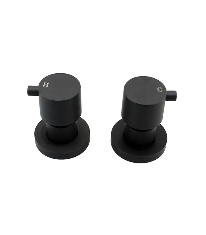Opus Matt Black Wall Top Assembly