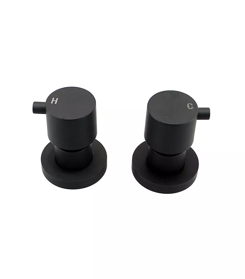 Opus Matt Black Wall Top Assembly