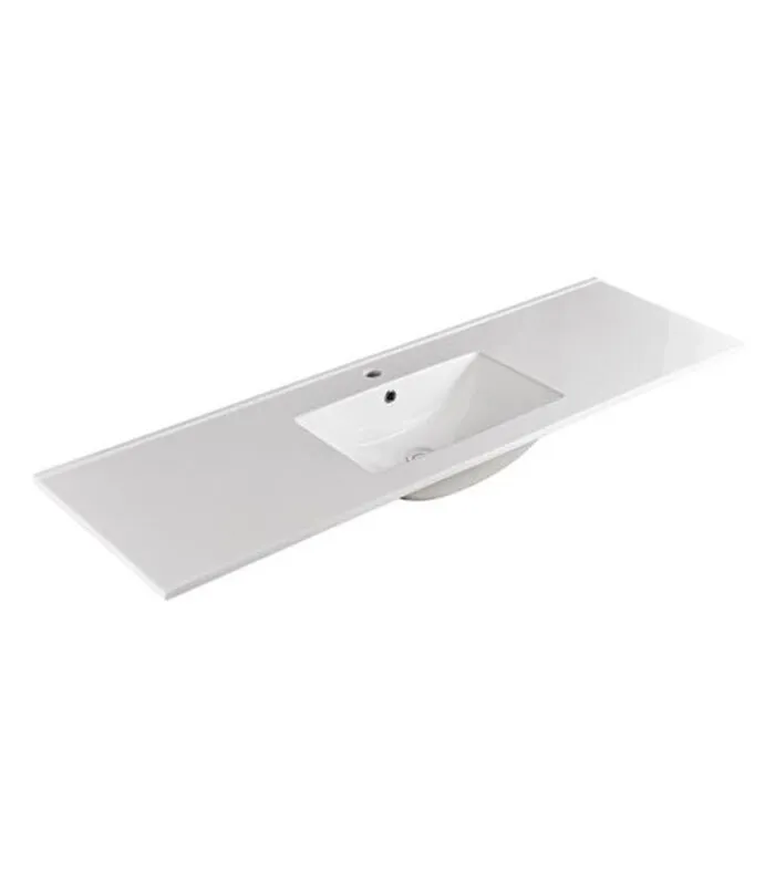 Reno 3 Single Bowl Ceramic Top Vanity With Legs 1500mm
