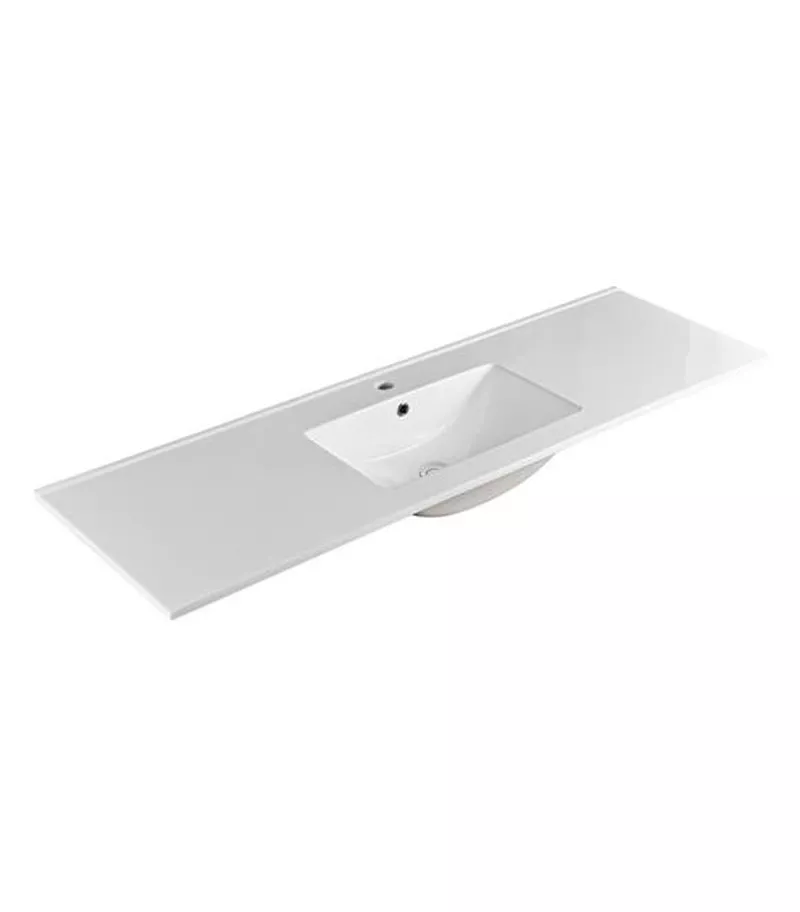 Reno 3 Single Bowl Ceramic Top Vanity With Legs 1500mm