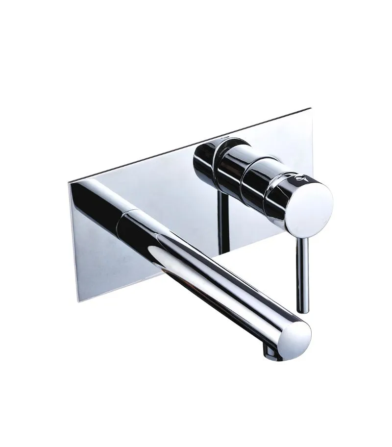 Otus Brass Basin/Bath Mixer - Chrome
