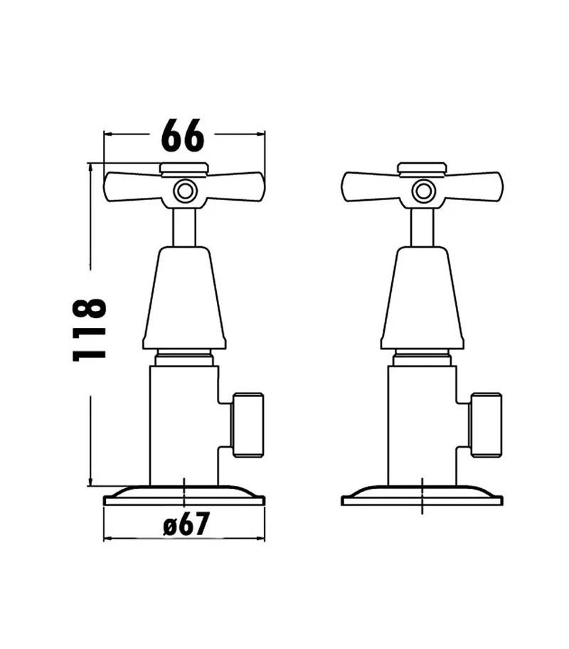 Reno Washing Machine Stop Taps Specification