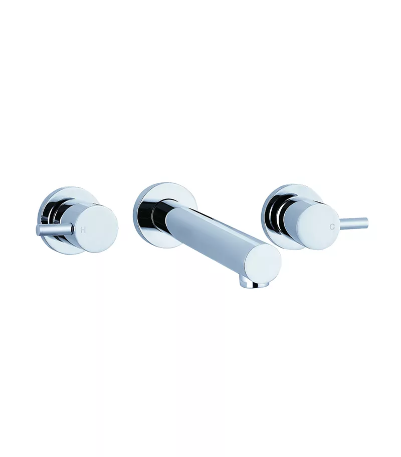 Opus Chrome Bath Tap Set