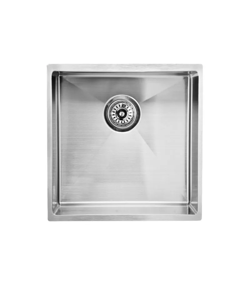 Eden 440x440x198/230mm Stainless Steel Single Bowl Sink