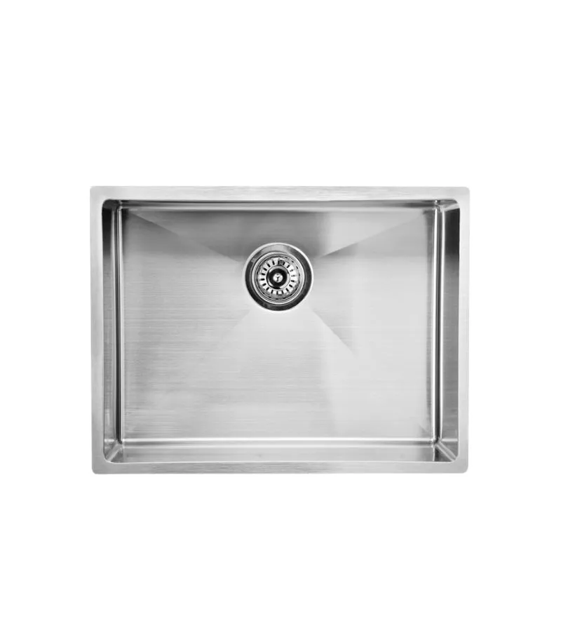 Eden 580x440x198/230/300mm Stainless Steel Single Bowl Sink
