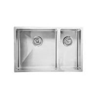 Eden 670x440x198mm Stainless Steel 1&1/2 Bowl Sink Eden 670x440x198mm Stainless Steel 1&1/2 Bowl Sink