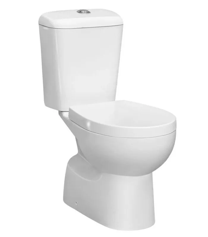 Zion Box Rim Close Coupled Toilet Suite