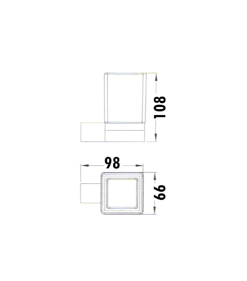Rosa SS304 Tumbler Holder - Specification