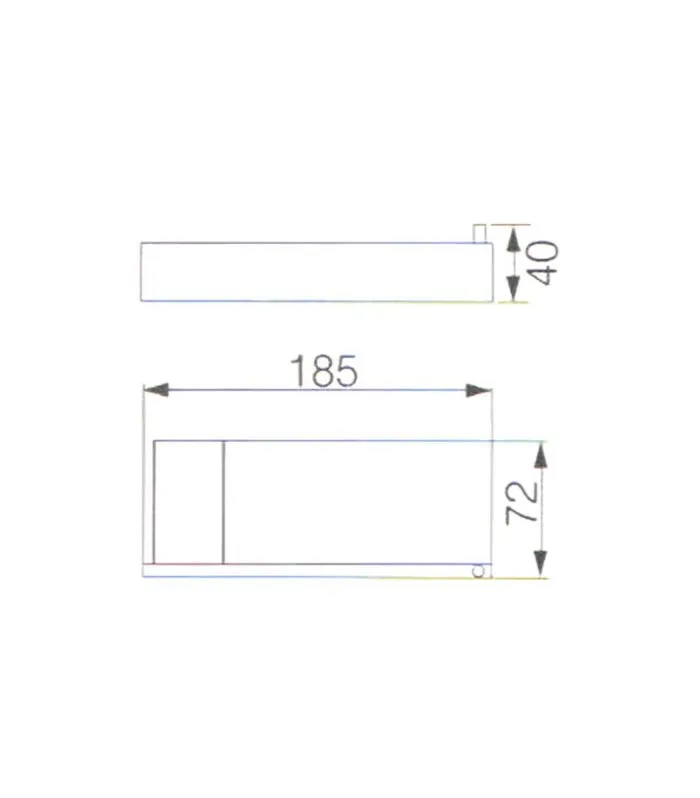 Rosa SS304 Toilet Roll Holder - Specification