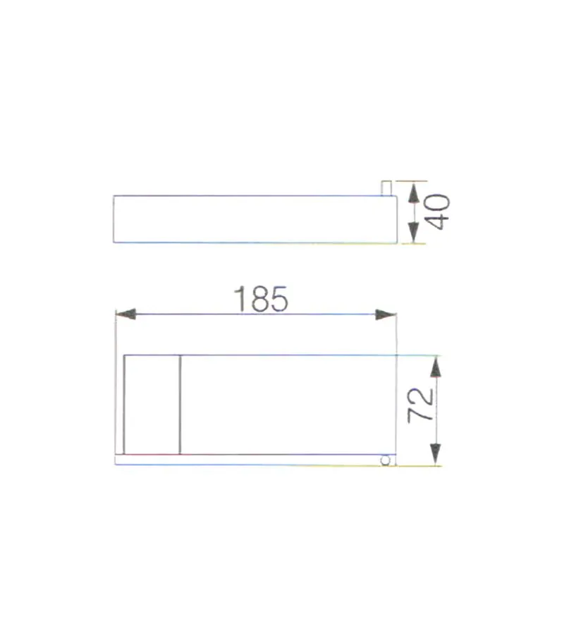 Rosa SS304 Toilet Roll Holder - Specification