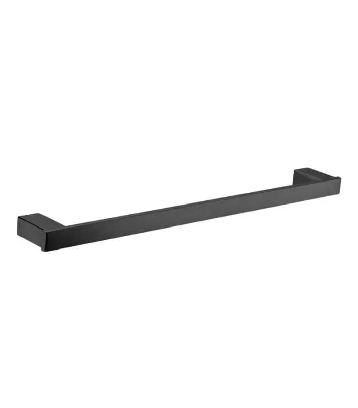Rosa SS304 Single Towel Rail - Matte Black