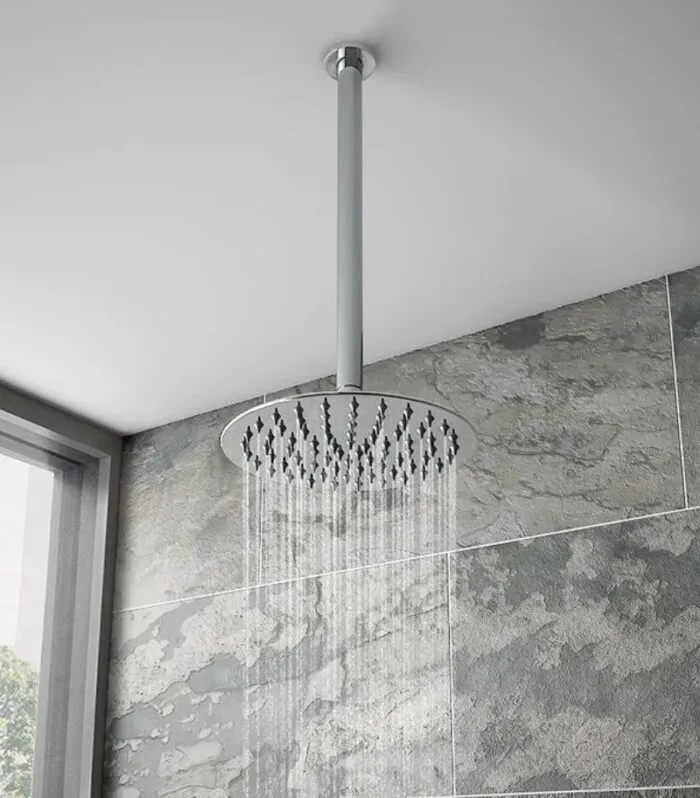Lucid Shower Arm and Head - Chrome | Lifestyle