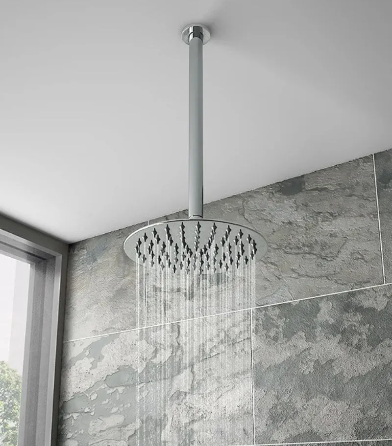 Lucid Shower Arm and Head - Chrome | Lifestyle