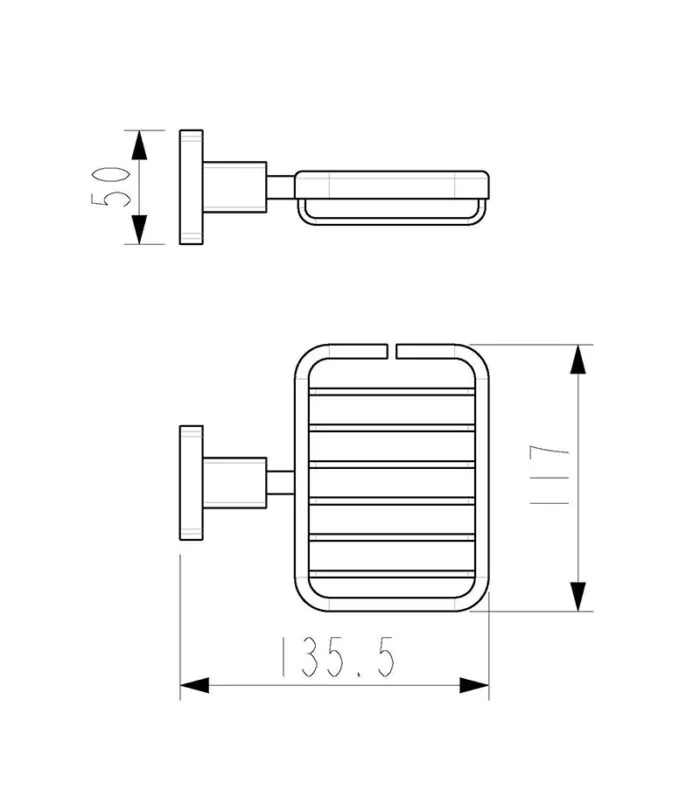 Specification For Luxus Soap Basket