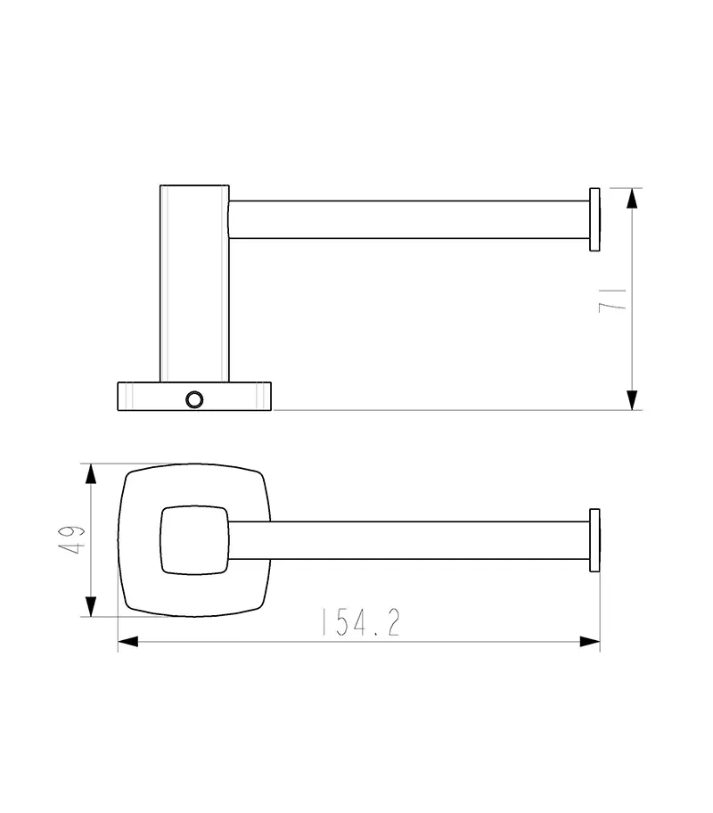 Specification For Luxus Toilet Paper Roll Holder