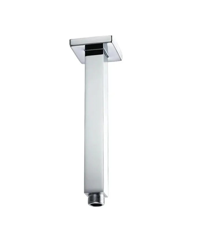 IVANO Stainless Steel Square Ceiling Arm - Chrome