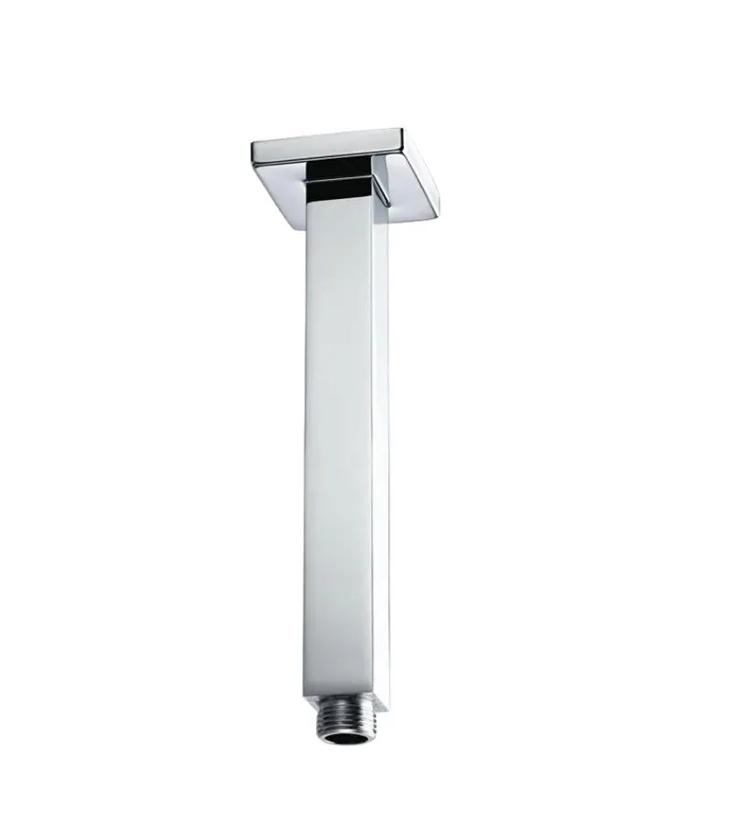 IVANO Stainless Steel Square Ceiling Arm - Chrome