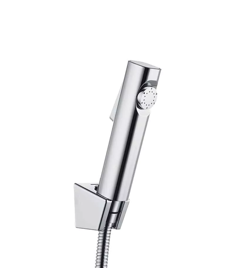 Aqua II Chrome Round Toilet Bidet Spray Kit