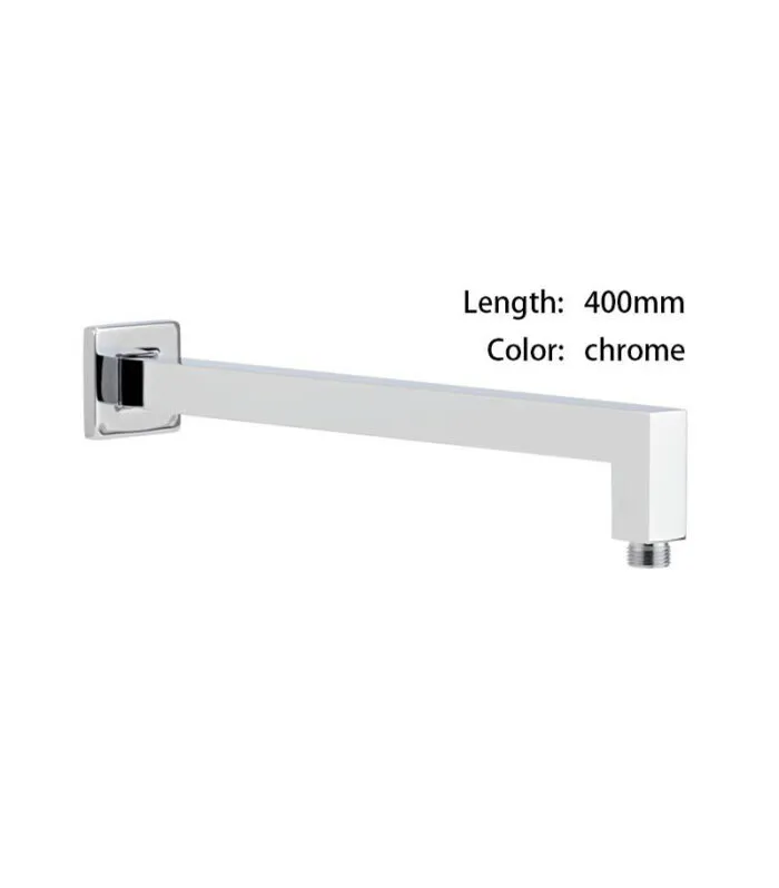 IVANO 400mm 90-Degree Bend Shower Arm - Chrome