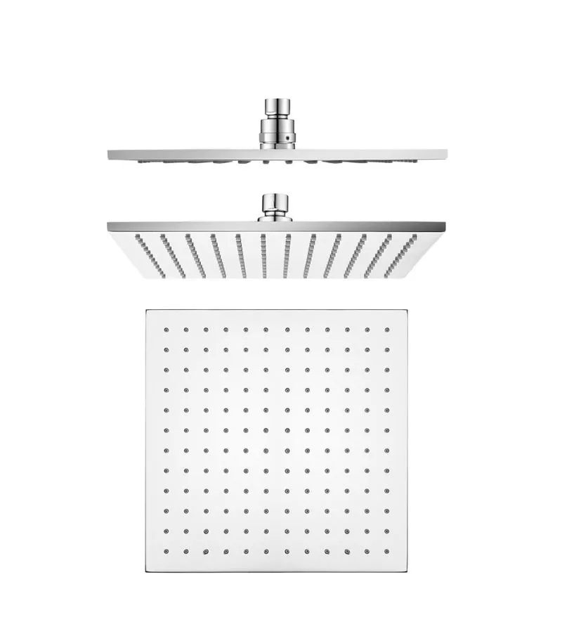 IVANO 250mm Square Shower Head - Chrome