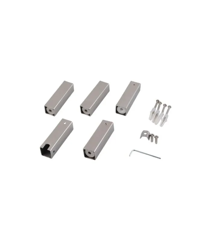 Aqua Square Chrome Heated Towel Rack 4 Bars Parts