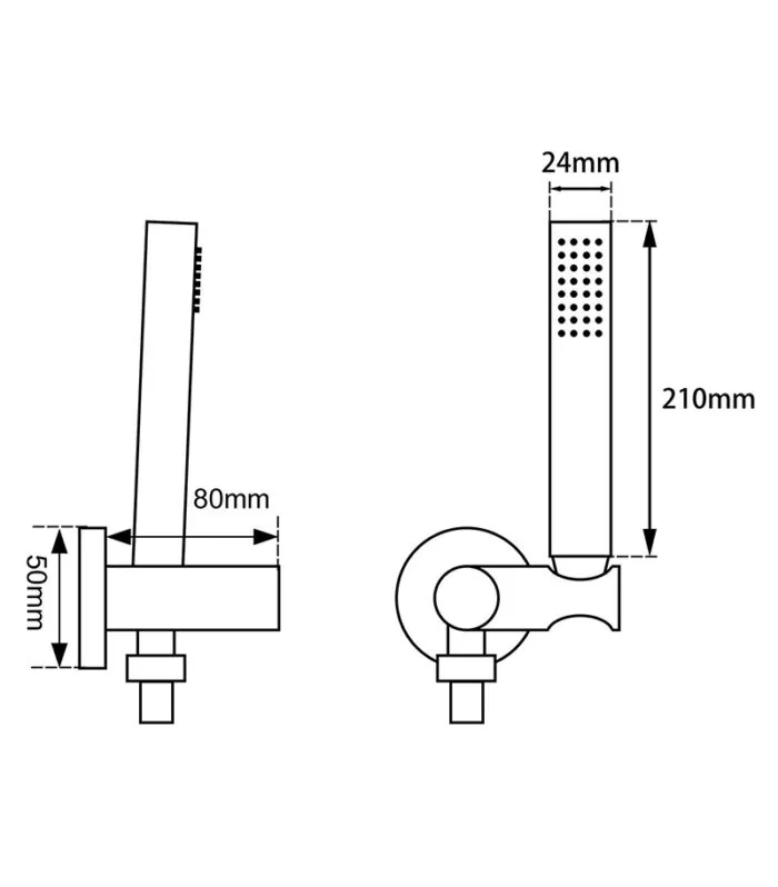Lucid Handheld Shower - Specification