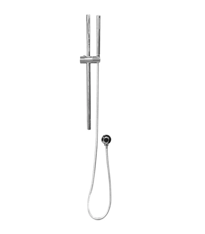 Lucid Hand Shower on Rail - Chrome