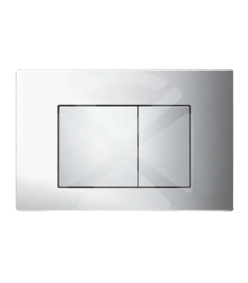 R&T Dual Flush Push Plate - G3004109 for Cistern G30031 / G30032 - Chrome