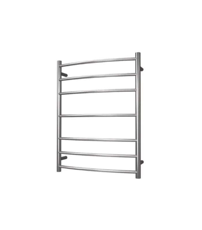 Round & Curved Towel Rack 7 Bars (3+1+3) - Chrome