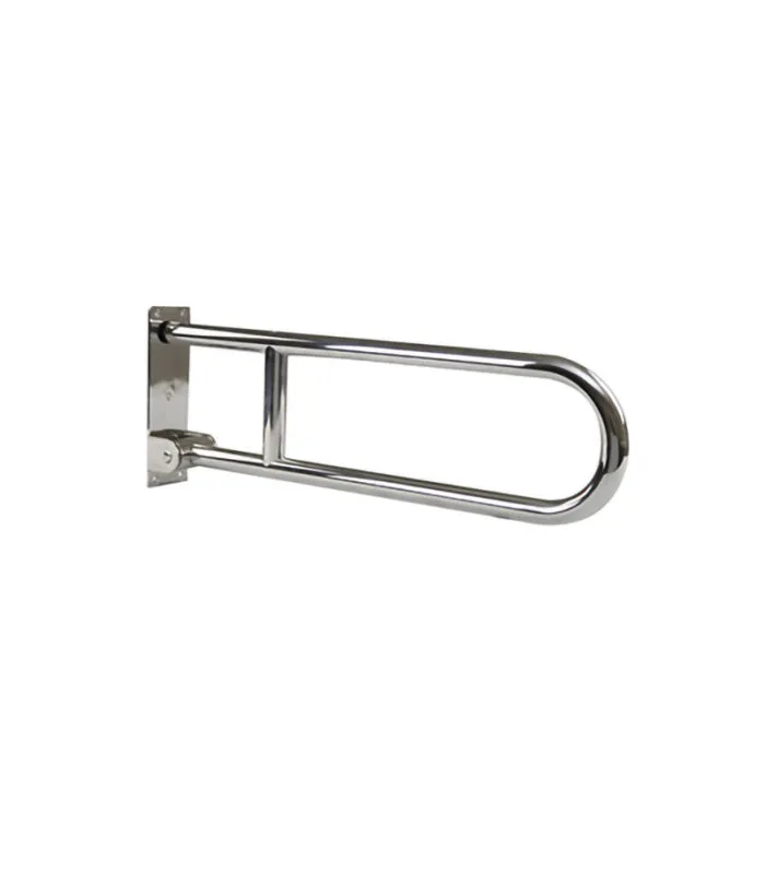 Linkcare Polished Stainless Steel Flip up Hand Rail