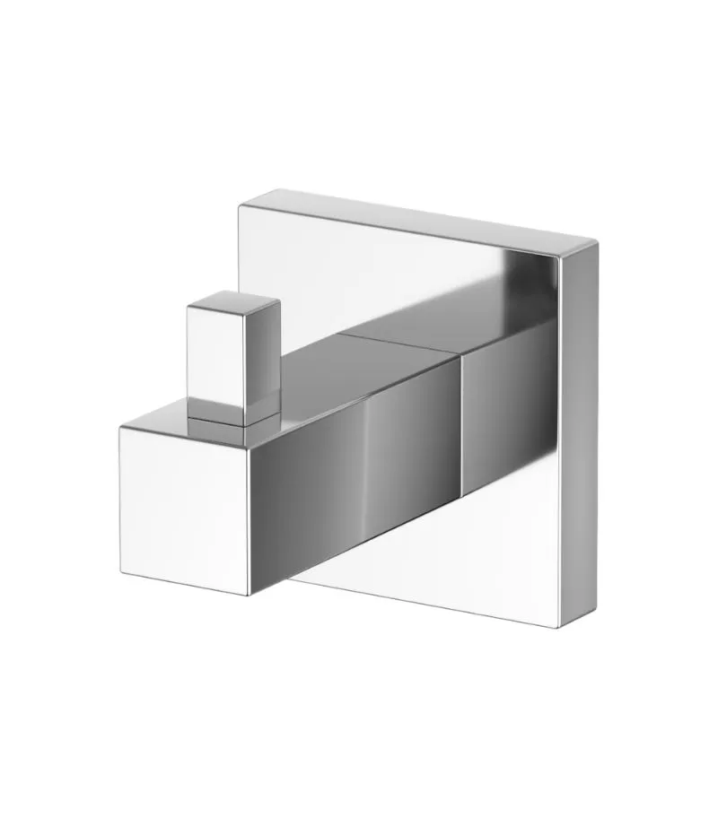 Lauren Stainless Steel Single Robe Hook - Chrome