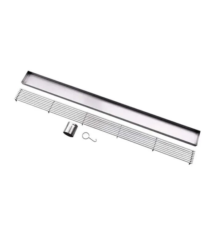 Linear Stainless Steel Gold Floor Grate 600mm to 1200mm Components