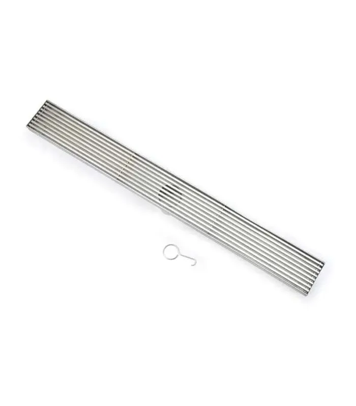 Linear Floor Grate 600mm to 1200mm - Stainless Steel