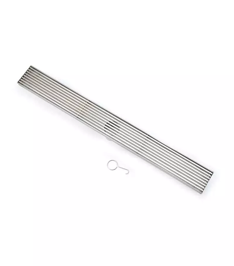 Linear Floor Grate 600mm to 1200mm - Stainless Steel