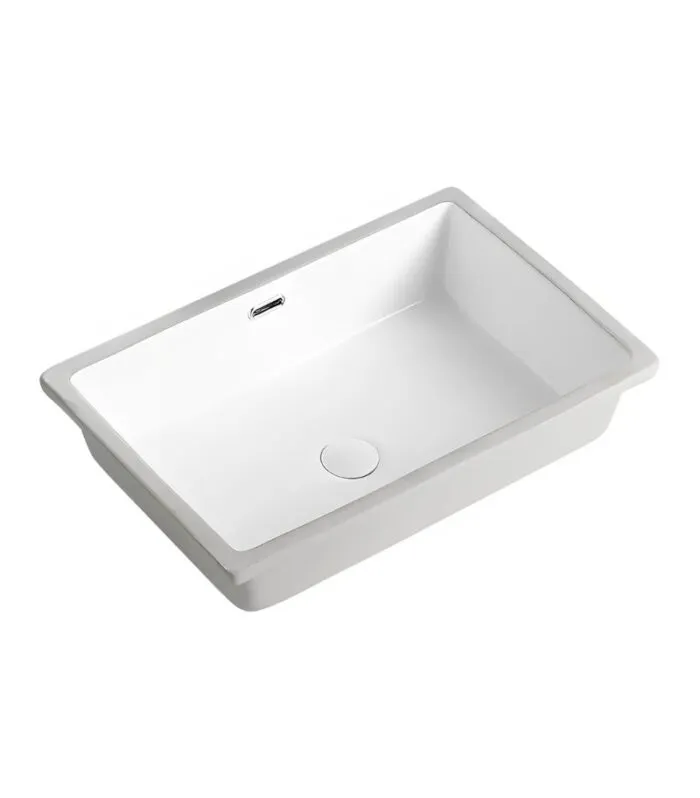 Crete Rectangle Undermount Ceramic Basin 545x380x180mm