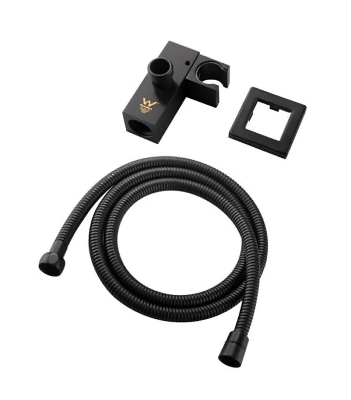 IVANO Square Handheld Shower - Matt Black | Parts
