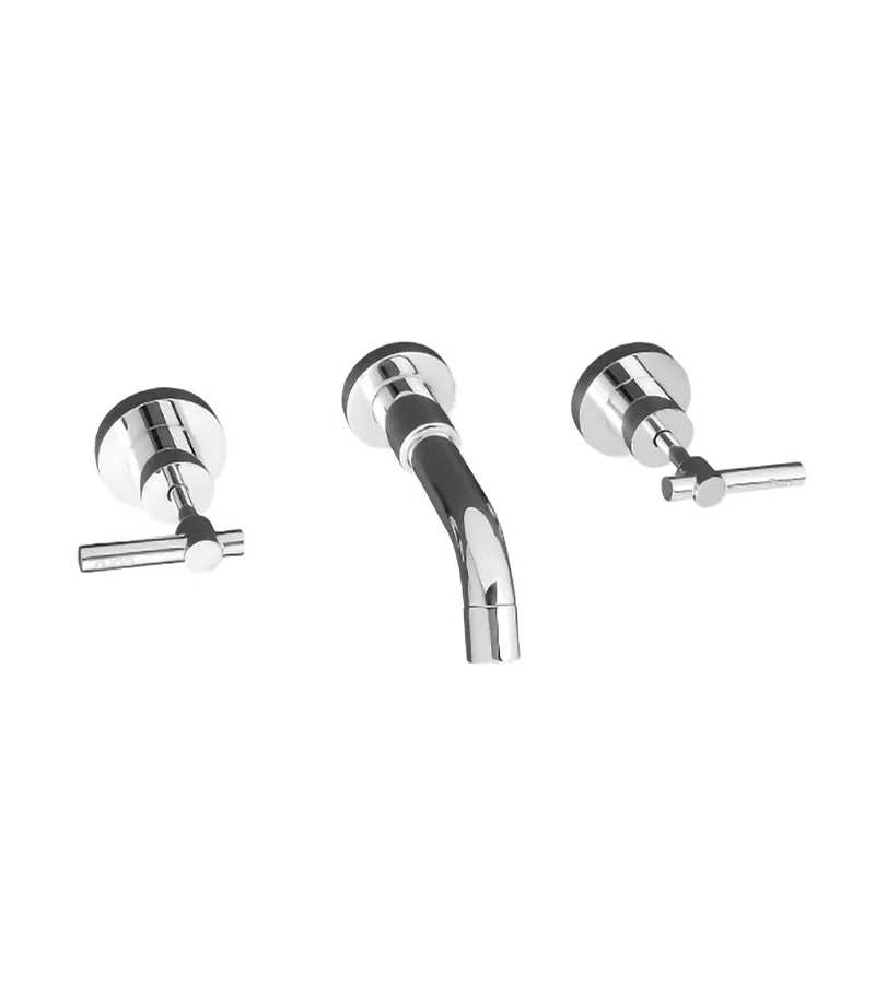 Sabin Lever Bath Tap Set