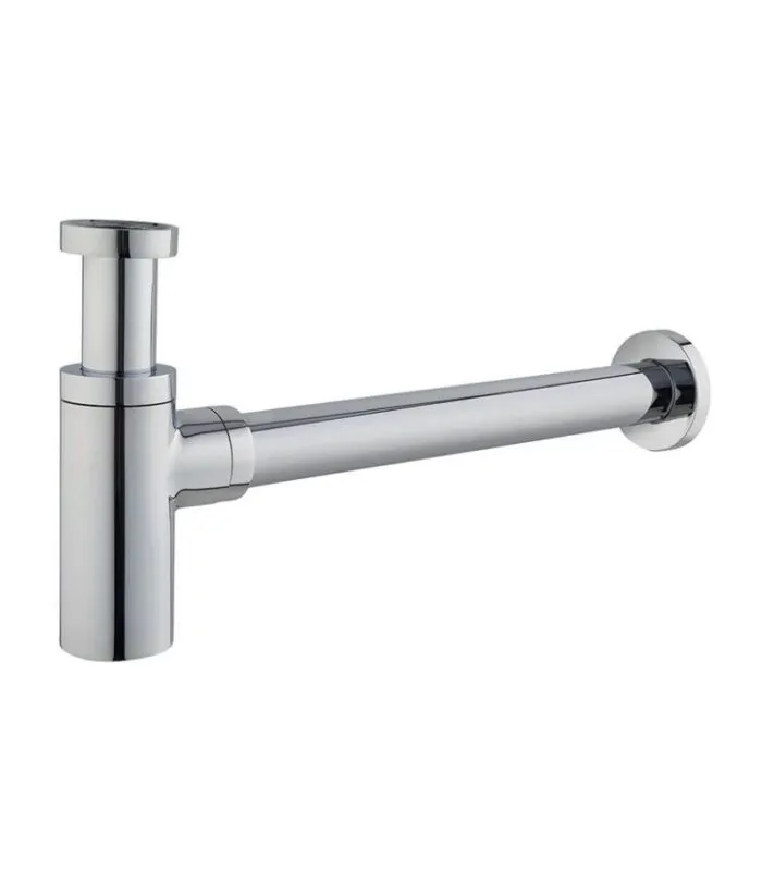 Reno Round Bottle Trap 40mm - Chrome