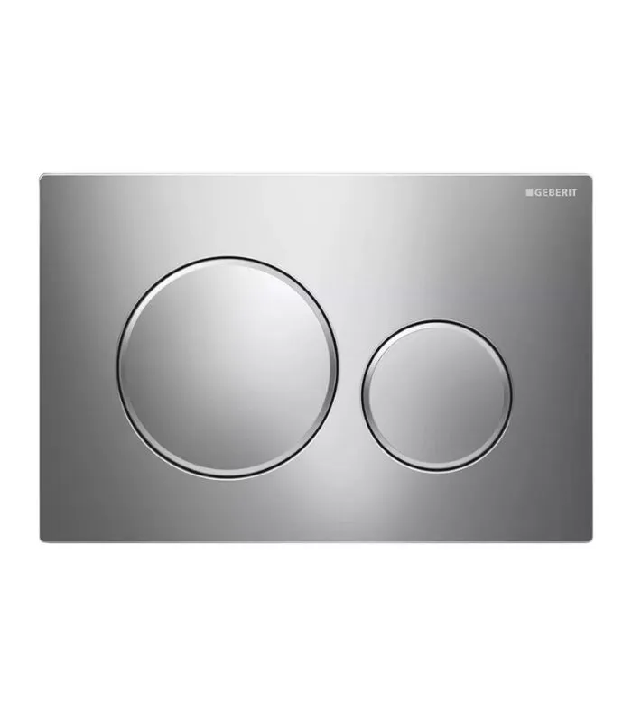 Geberit Sigma Dual Flush Push Plate – Sigma20KH | Chrome & Matte Chrome