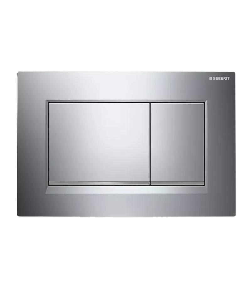 Geberit Sigma Dual Flush Push Plate – Sigma30KH | Chrome