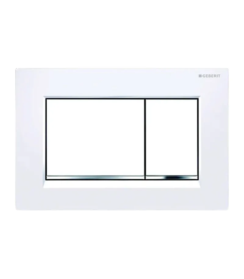 Geberit Sigma Dual Flush Push Plate – Sigma30KJ | White
