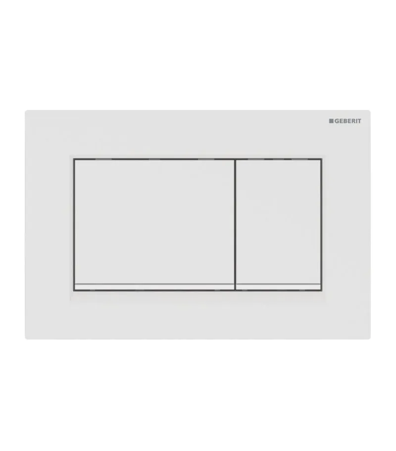 Geberit Sigma Dual Flush Push Plate – Sigma30MW | Matte White