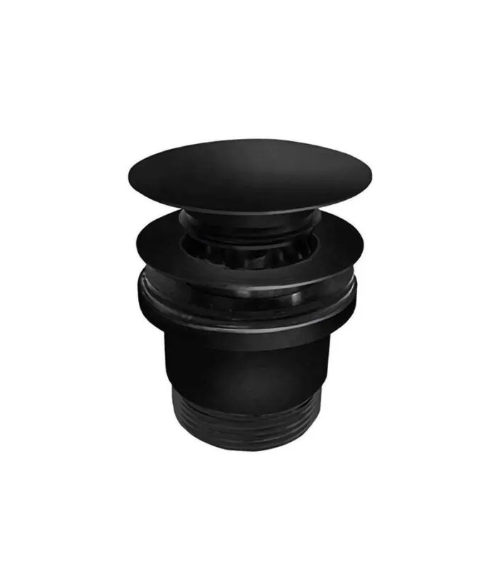 Universal Matt Black Pop Up Waste